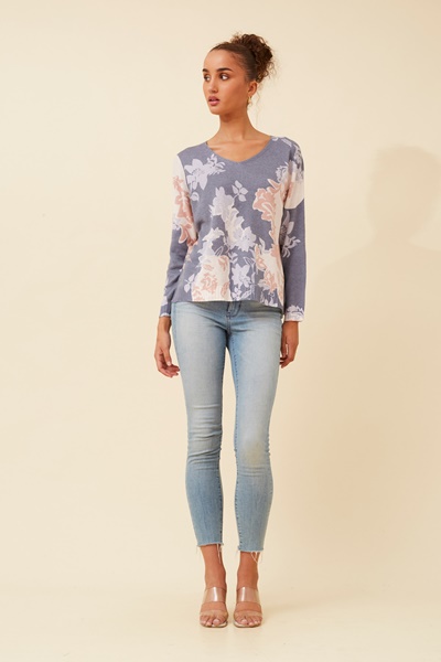 NEAVE FLORAL TOP