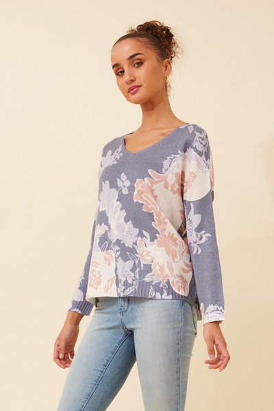NEAVE FLORAL TOP