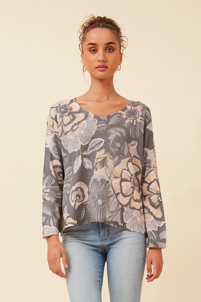 NEAVE FLORAL TOP