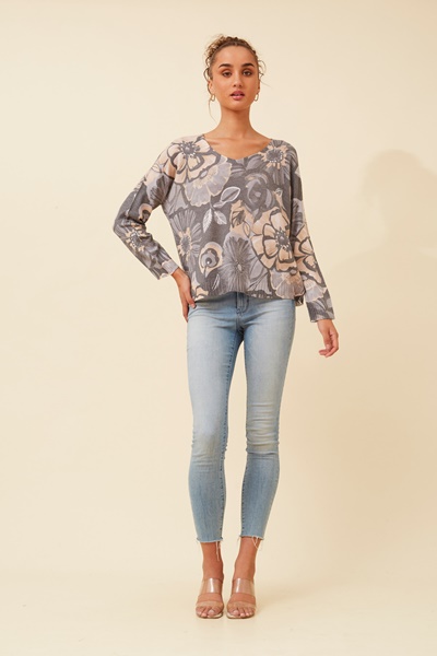 NEAVE FLORAL TOP