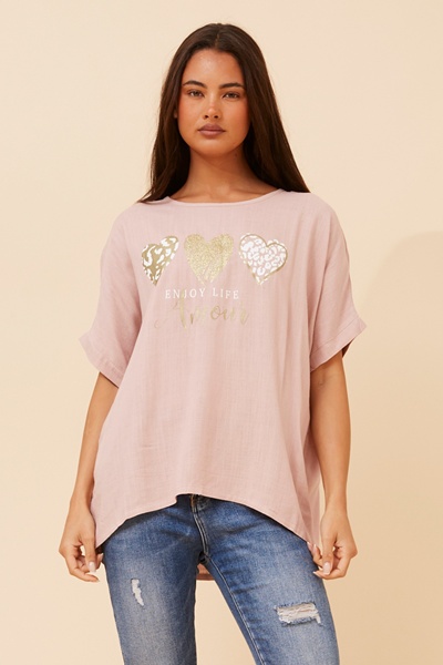 NERA FOIL PRINT T-SHIRT