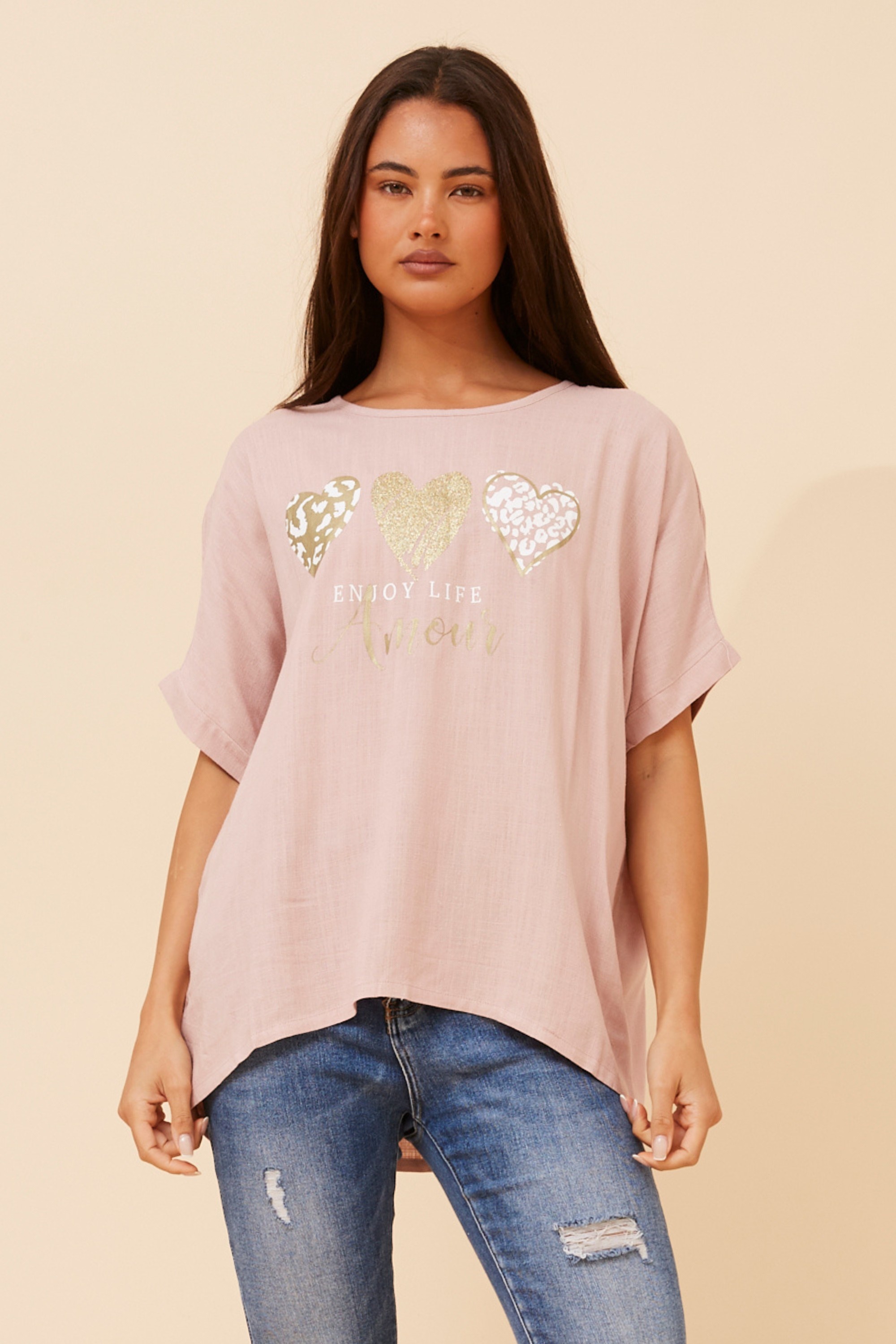 NERA FOIL PRINT T-SHIRT