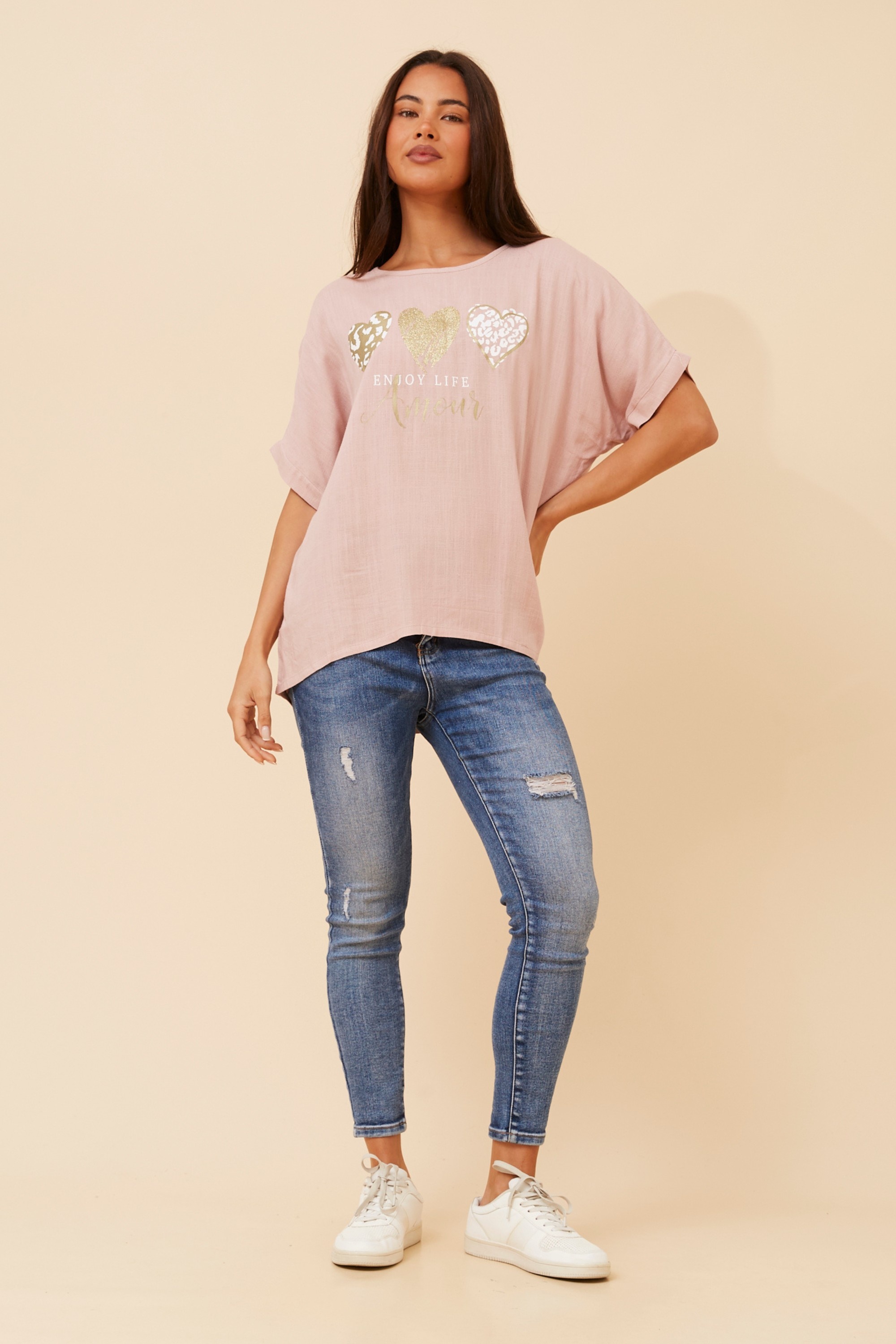 NERA FOIL PRINT T-SHIRT