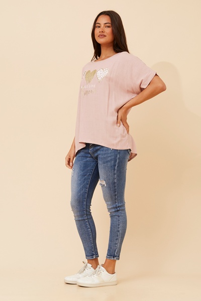 NERA FOIL PRINT T-SHIRT