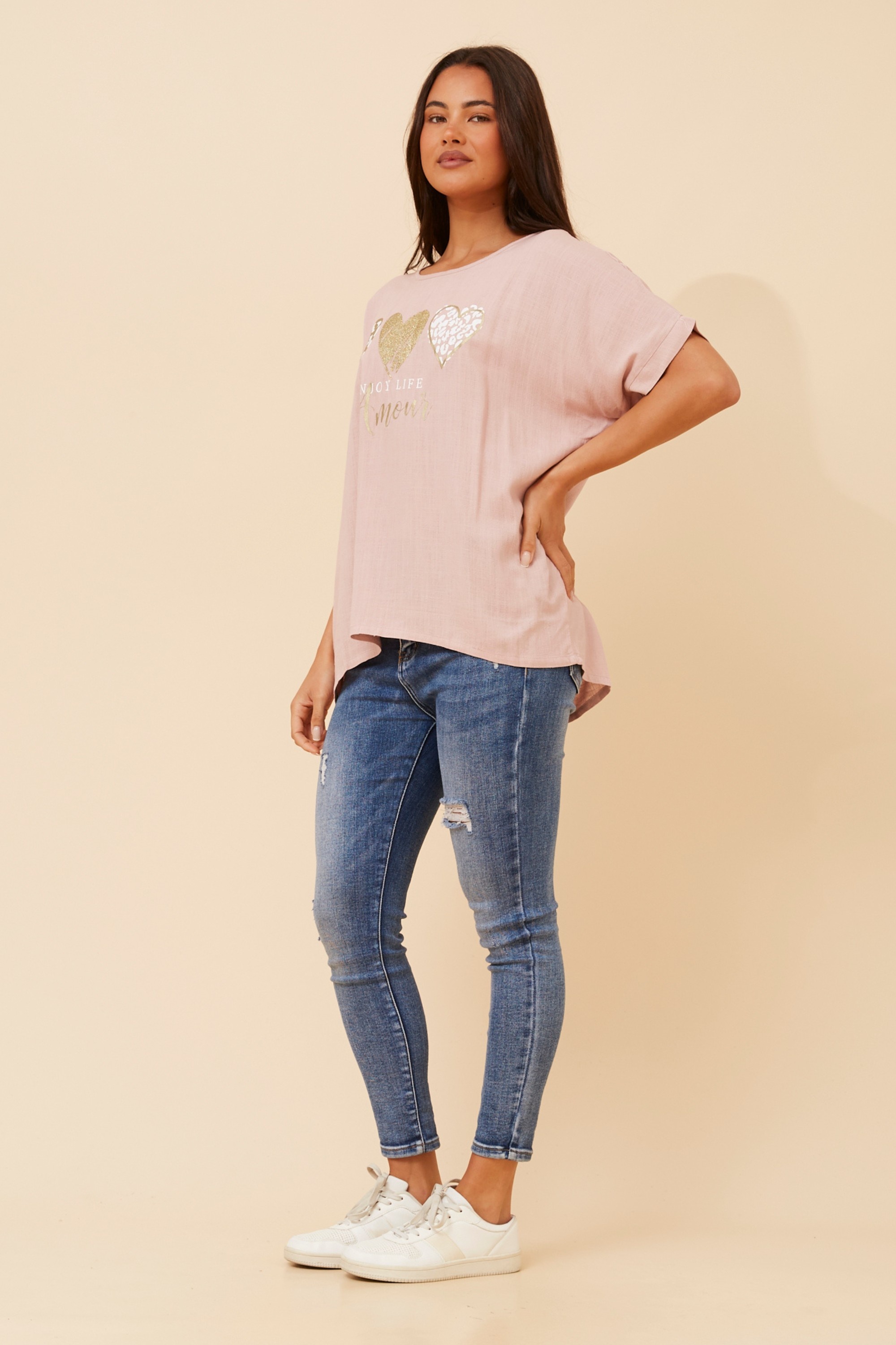 NERA FOIL PRINT T-SHIRT