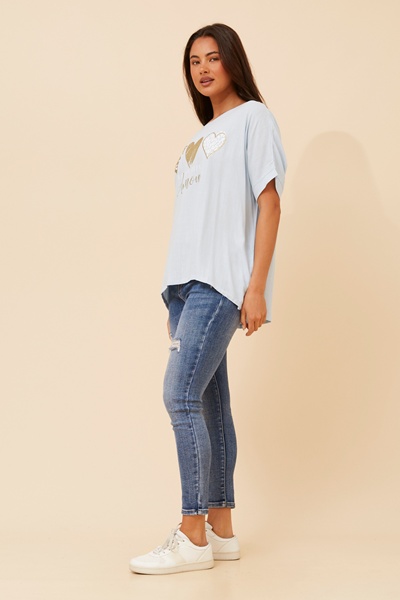 NERA FOIL PRINT T-SHIRT