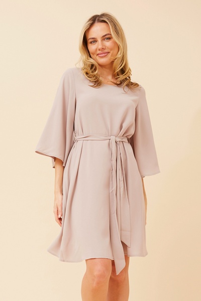 NERINE BELL SLEEVES DRESS