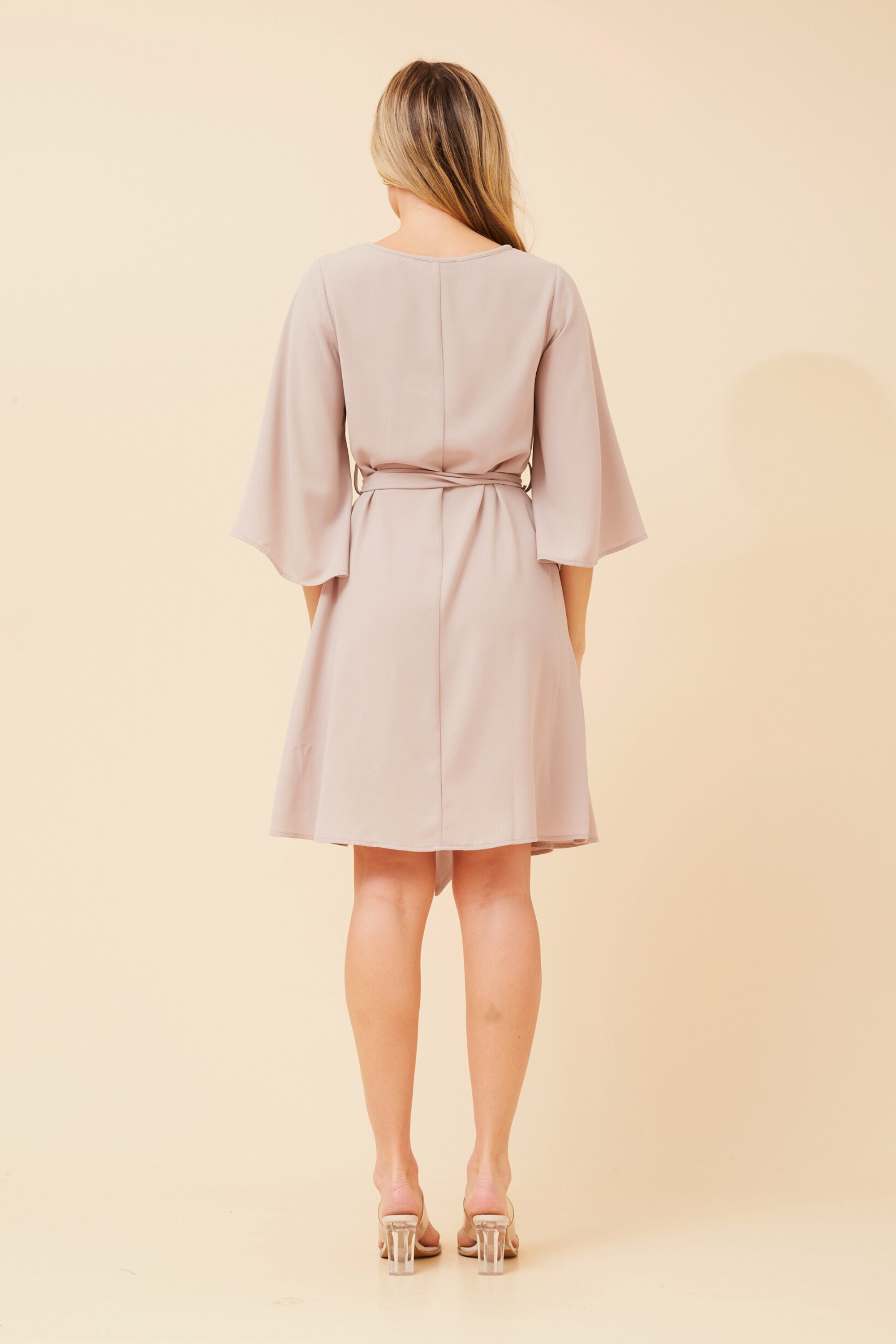 NERINE BELL SLEEVES DRESS