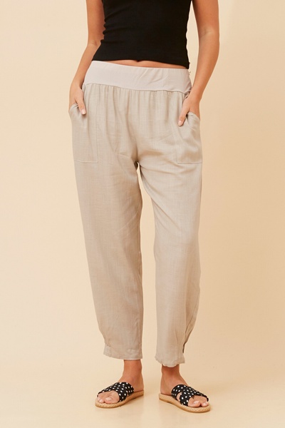 NEROLA LINEN PANTS
