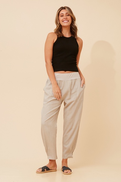 NEROLA LINEN PANTS