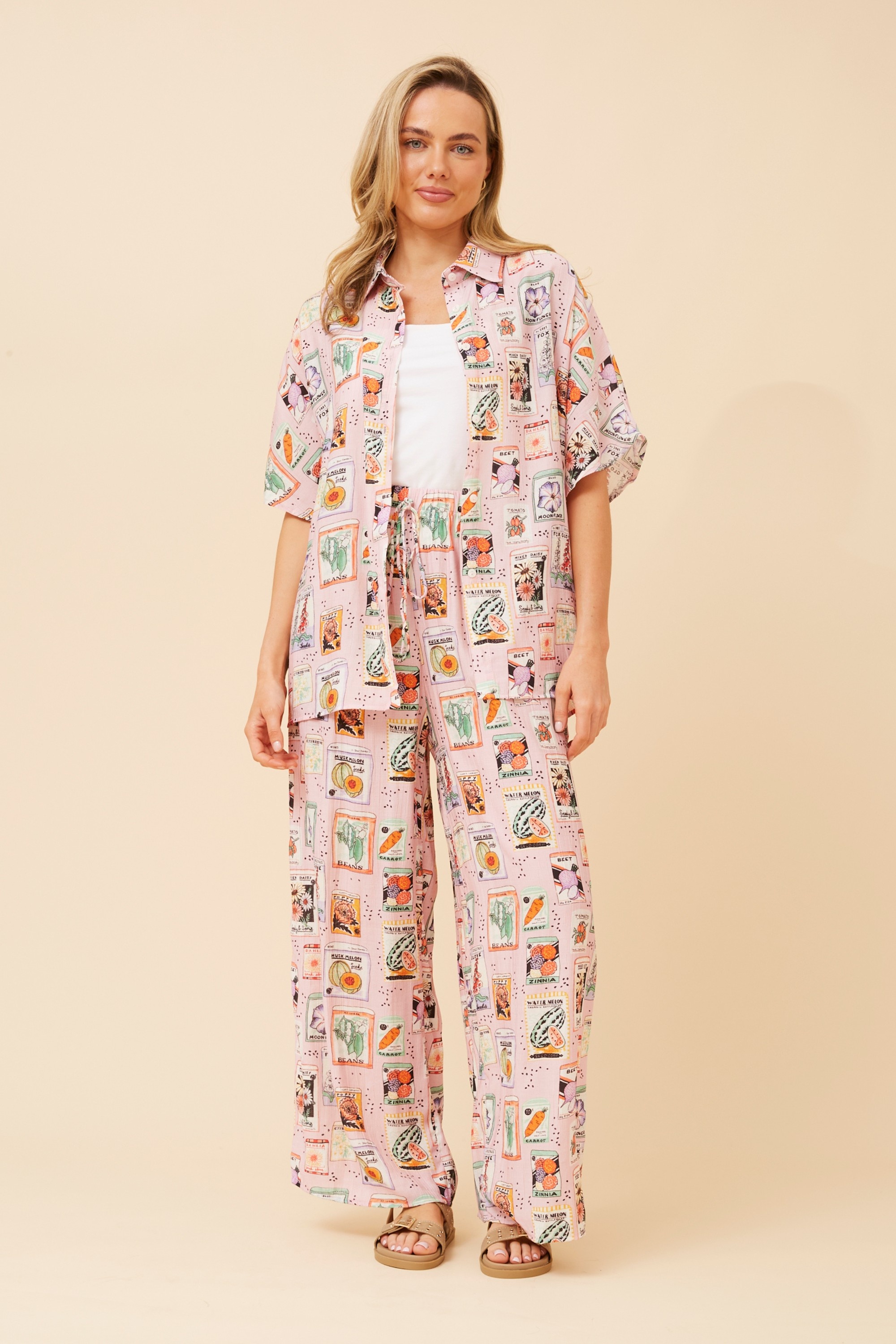 NEVELLE WANDERLUST PRINT TWO-PIECE SET