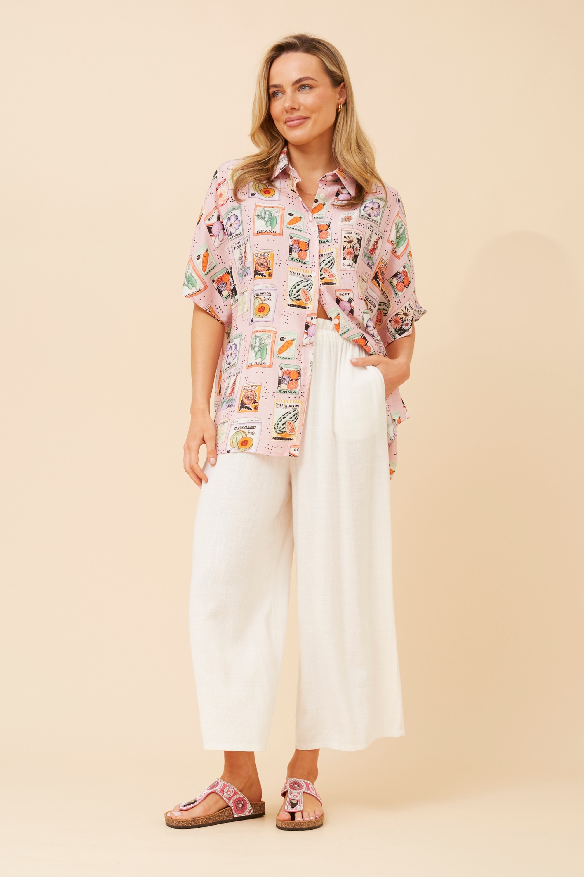 NEVELLE WANDERLUST PRINT TWO-PIECE SET