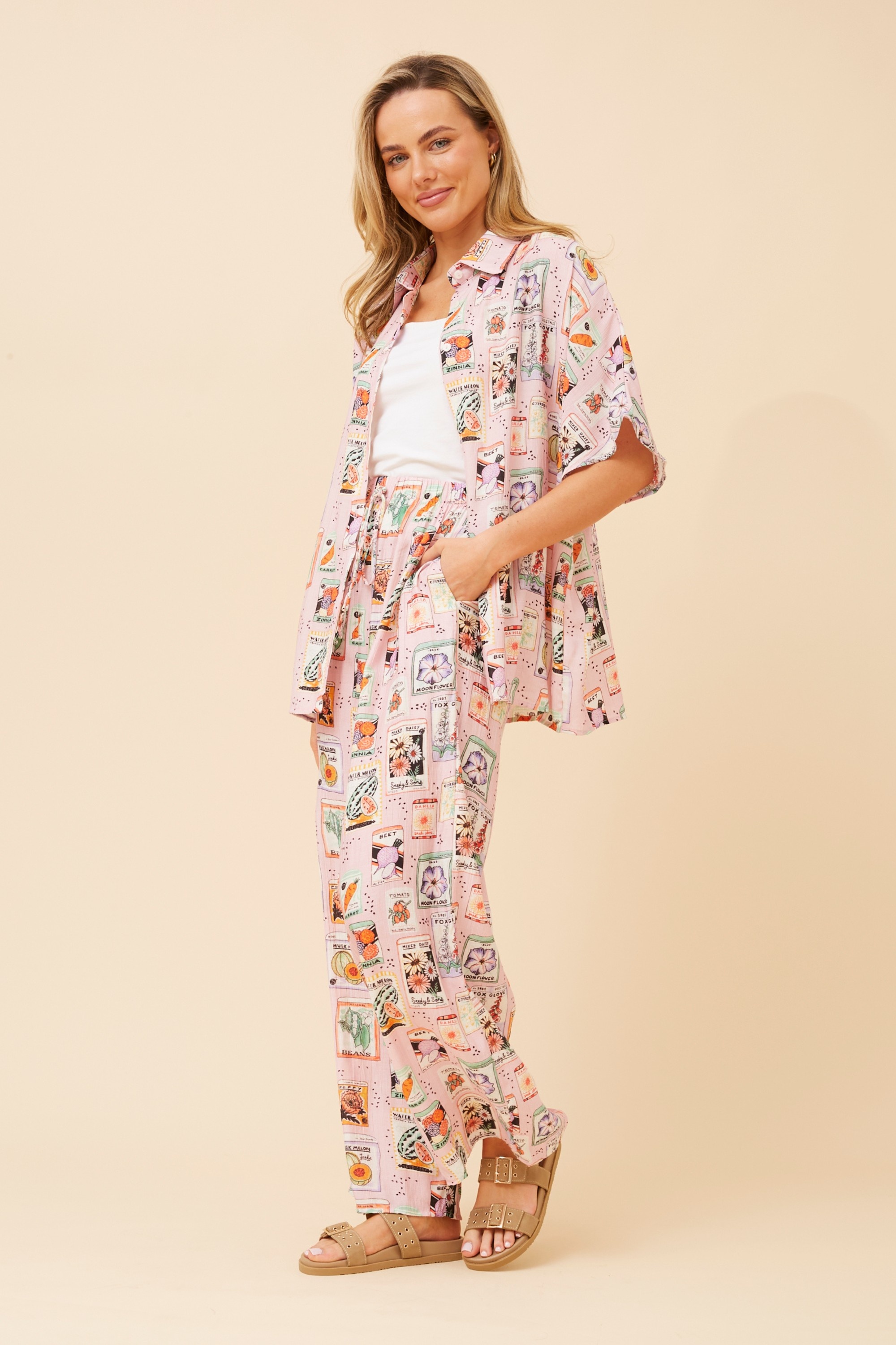 NEVELLE WANDERLUST PRINT TWO-PIECE SET