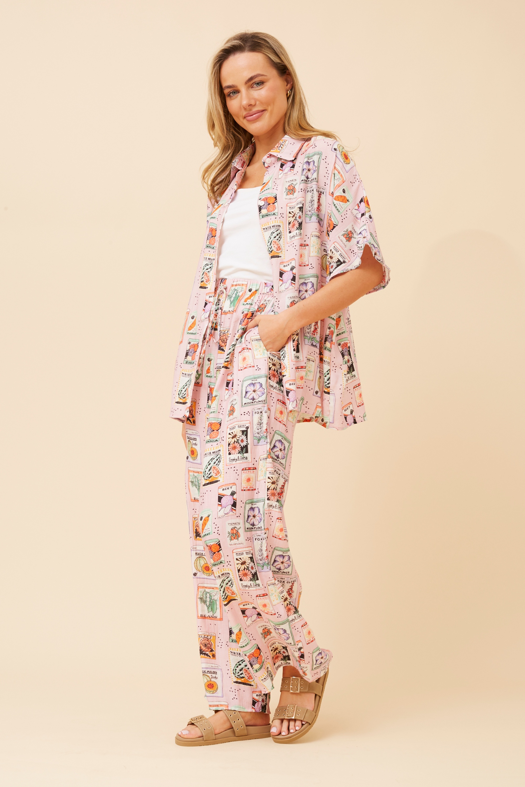 NEVELLE WANDERLUST PRINT TWO-PIECE SET