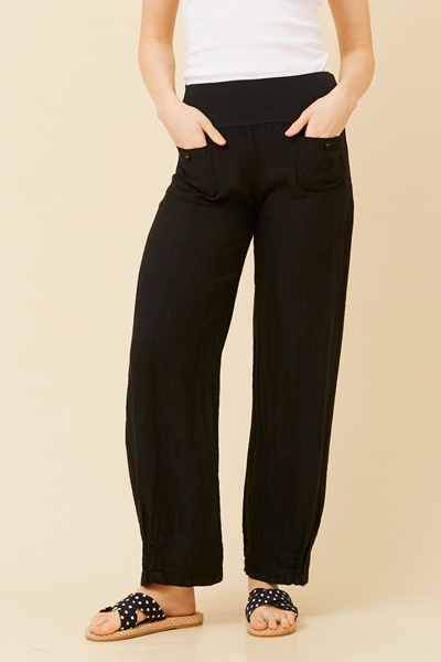 NIALLA LINEN PANTS