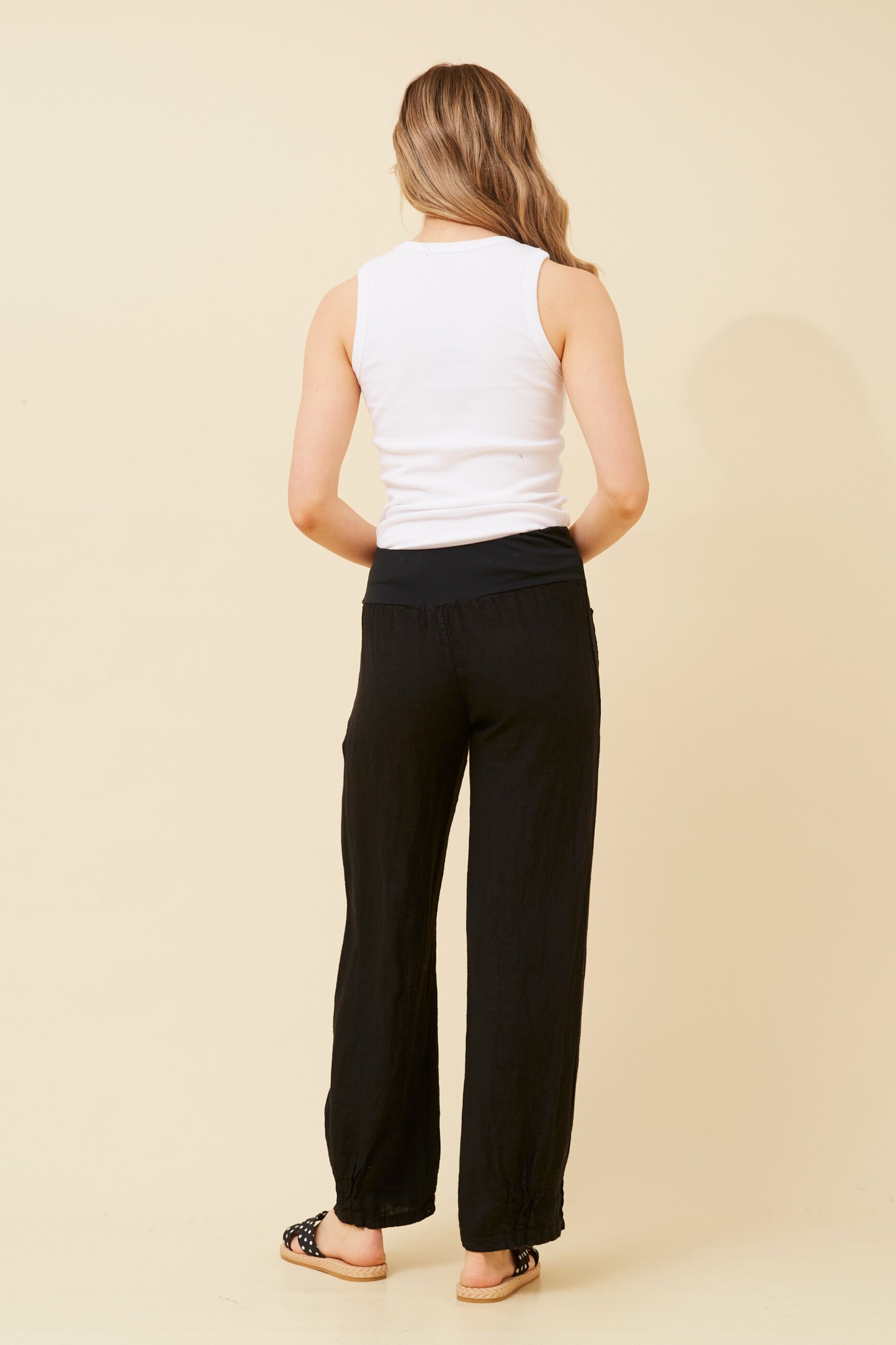 NIALLA LINEN PANTS