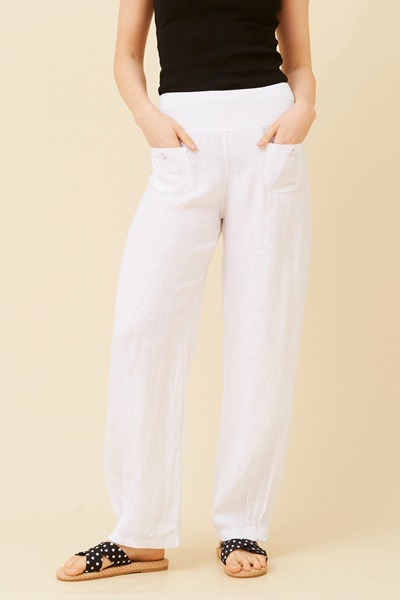 NIALLA LINEN PANTS