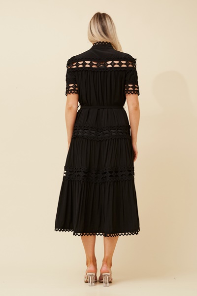 NIAM LACE MIDI DRESS