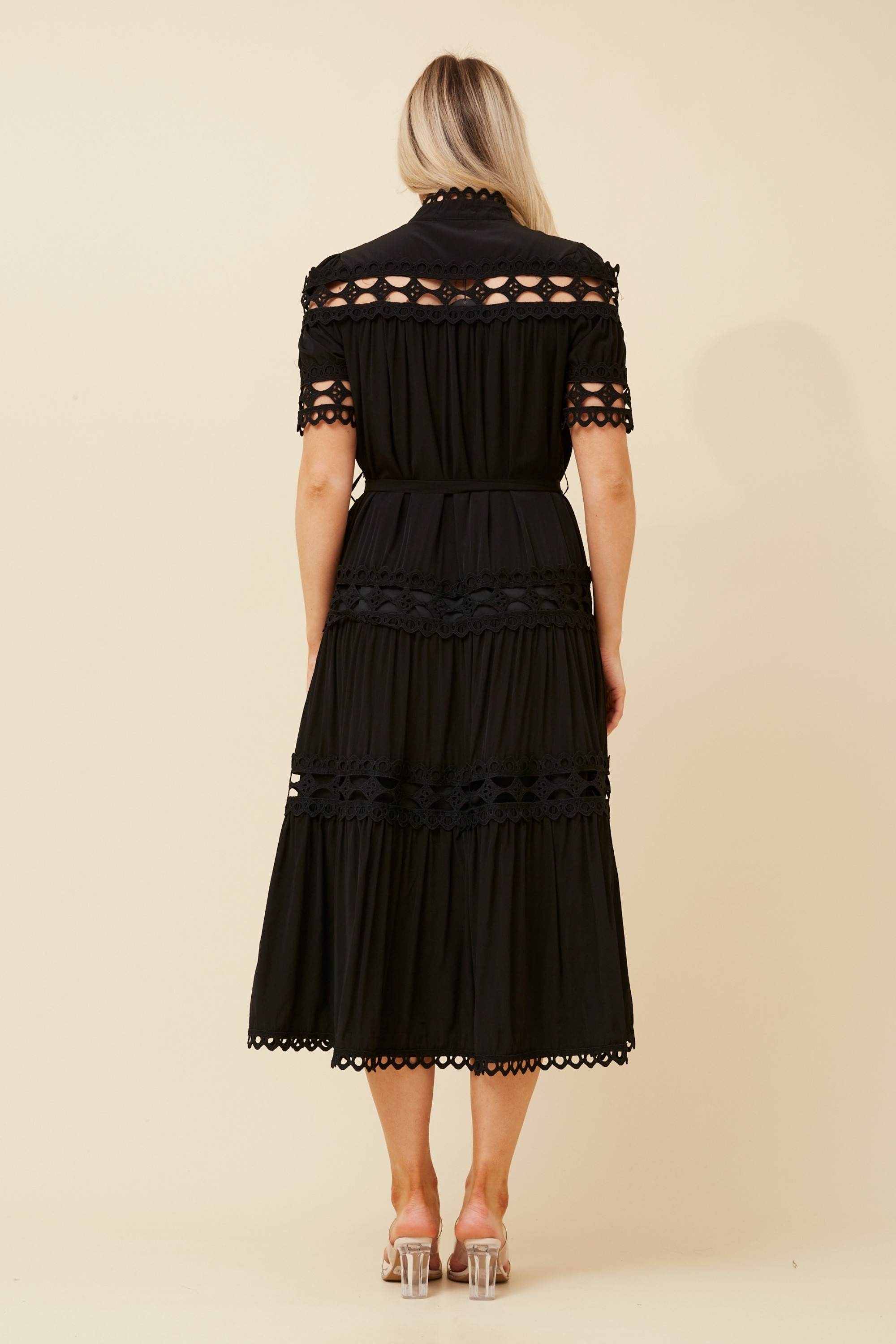 NIAM LACE MIDI DRESS