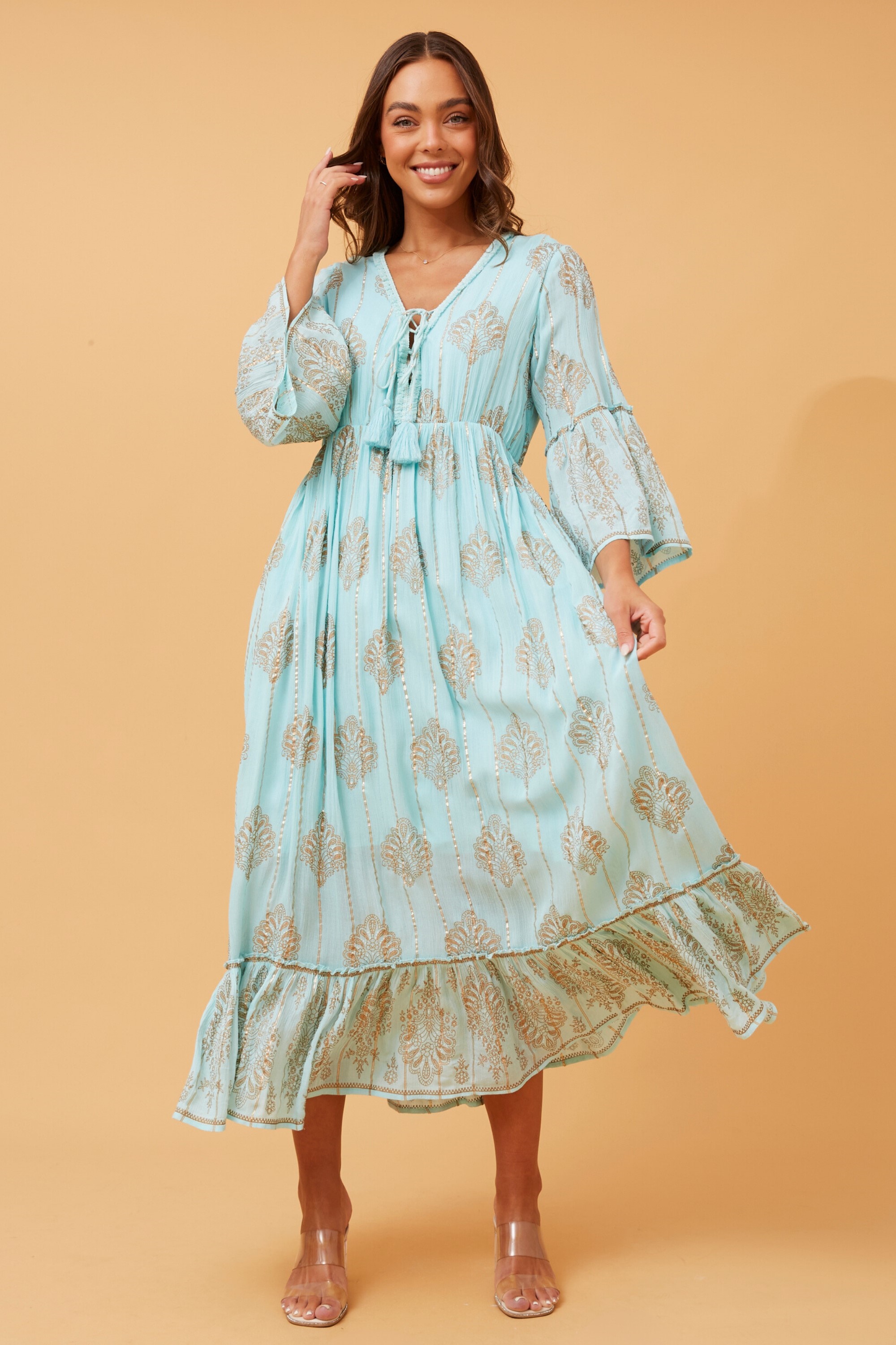 Boho paisley dress best sale