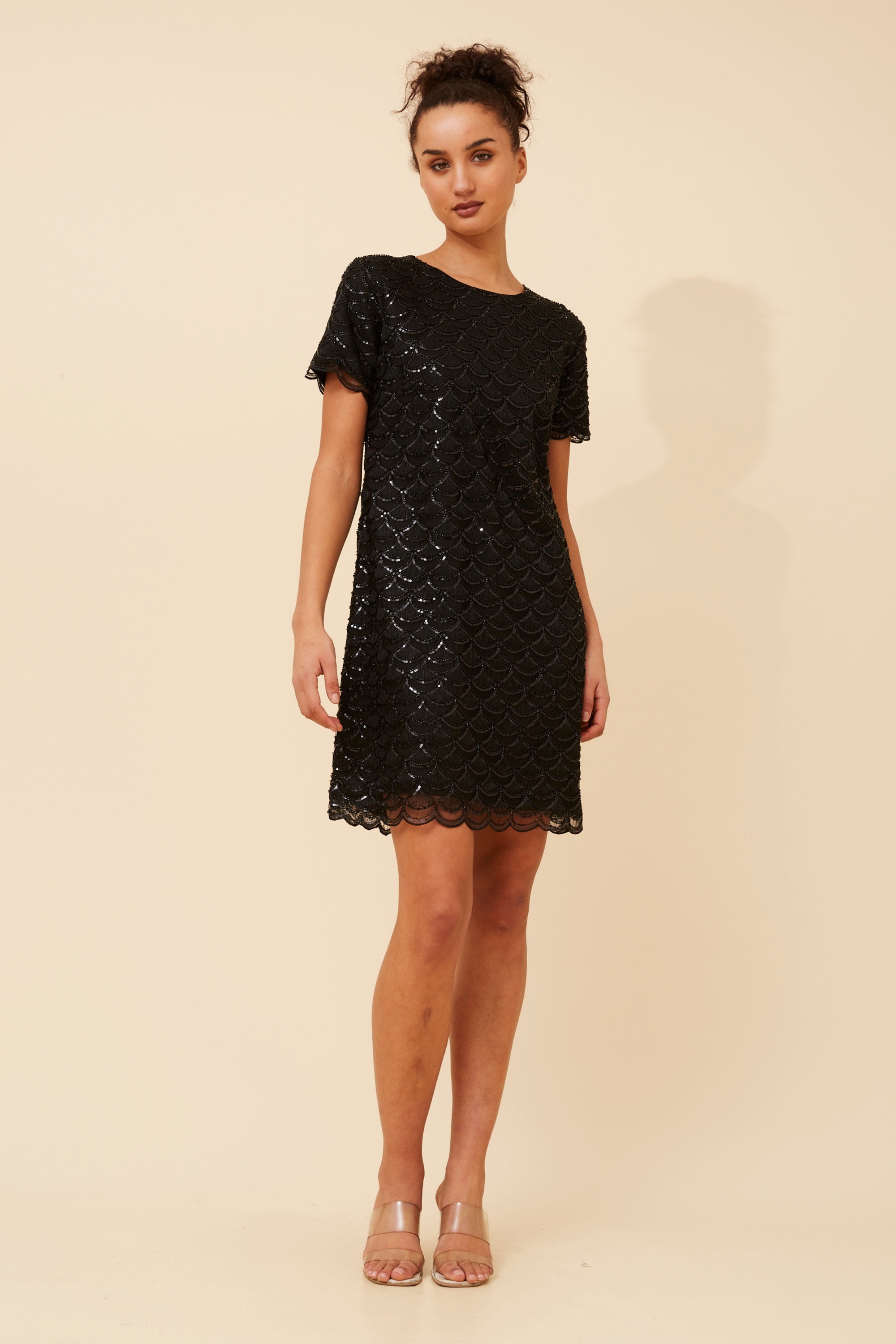 NIVA SEQUIN SHORT DRESS