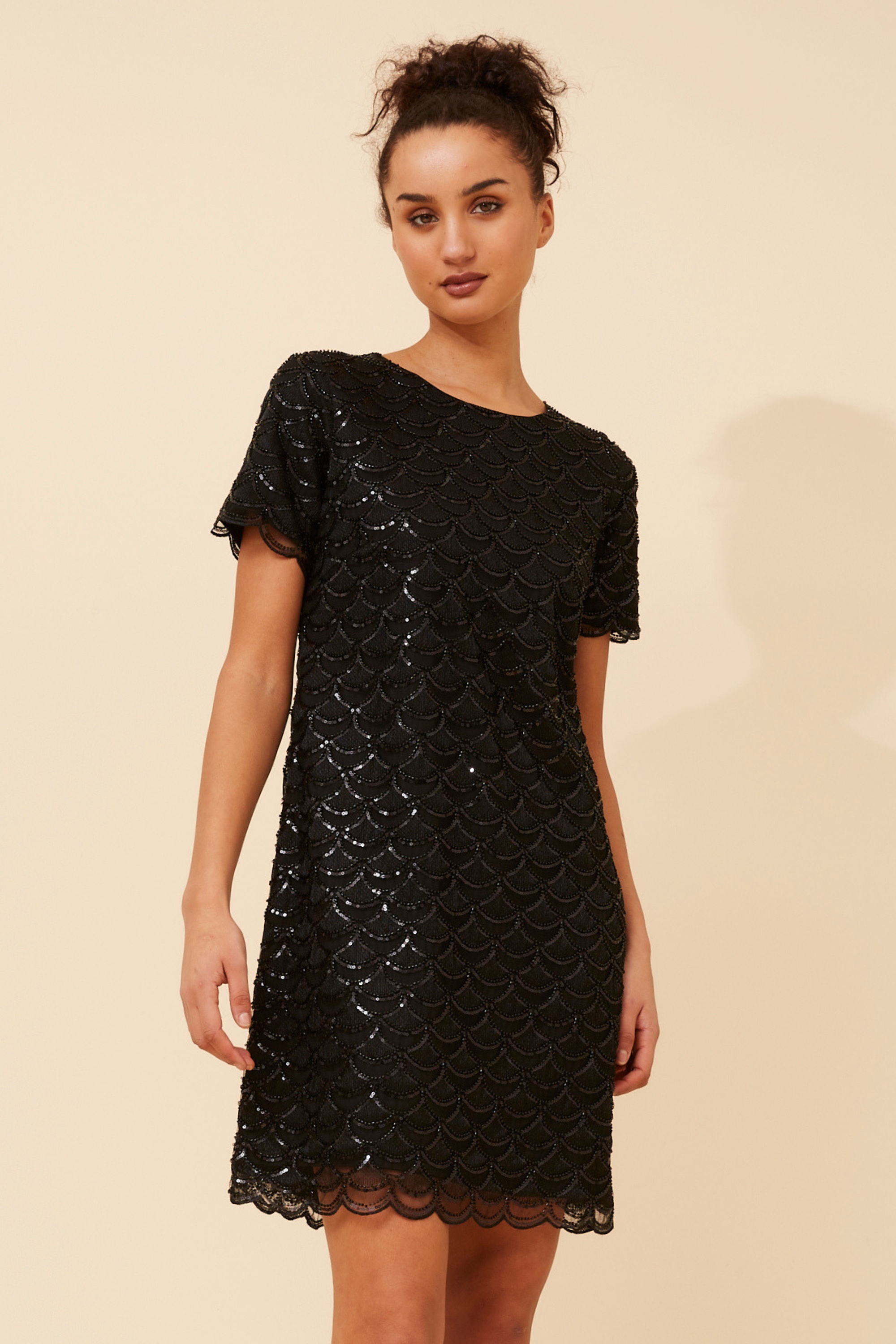 NIVA SEQUIN SHORT DRESS