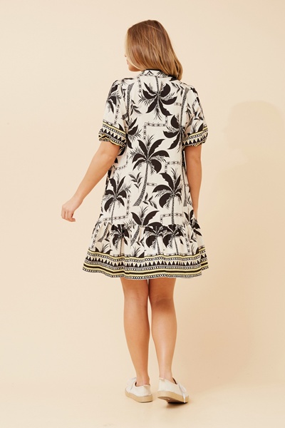 NIXA TROPICAL PRINT DRESS