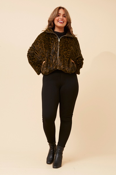 NOBLE ANIMAL PRINT JACKET