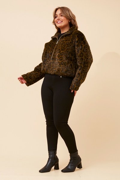 NOBLE ANIMAL PRINT JACKET