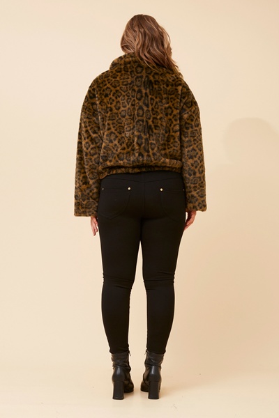 NOBLE ANIMAL PRINT JACKET