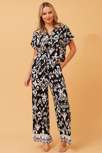 NOELANI BORDER PRINT BOHO SET