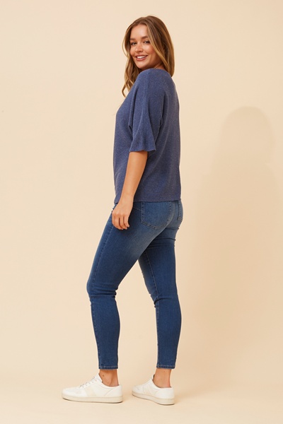 NOLANA SOLID KNIT PULLOVER