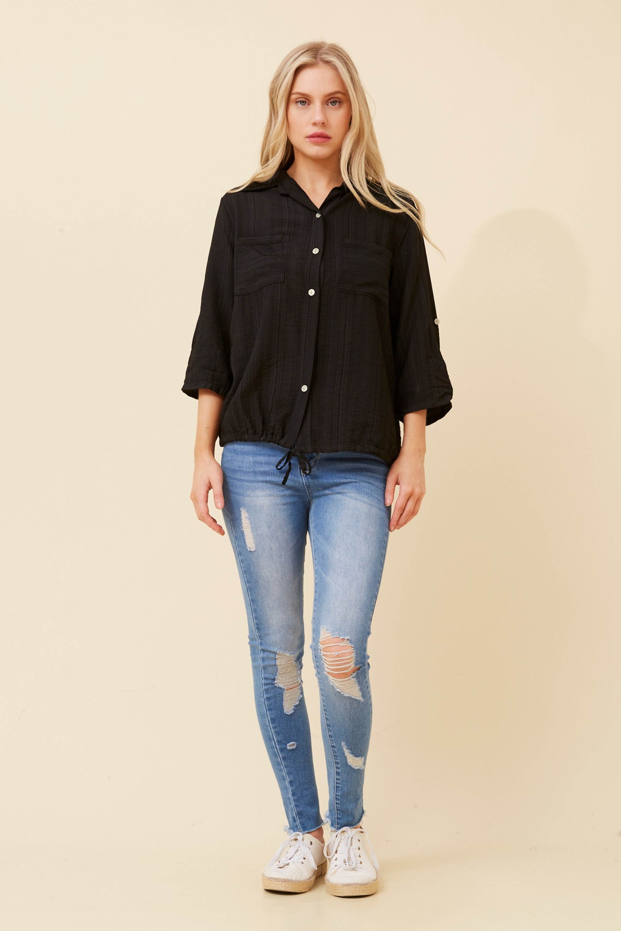 NOLENE BUTTON UP SHIRT