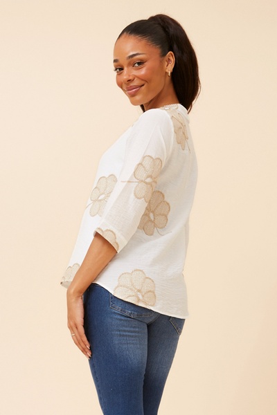 NORNAH EMBROIDERED TOP