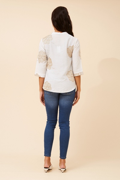 NORNAH EMBROIDERED TOP