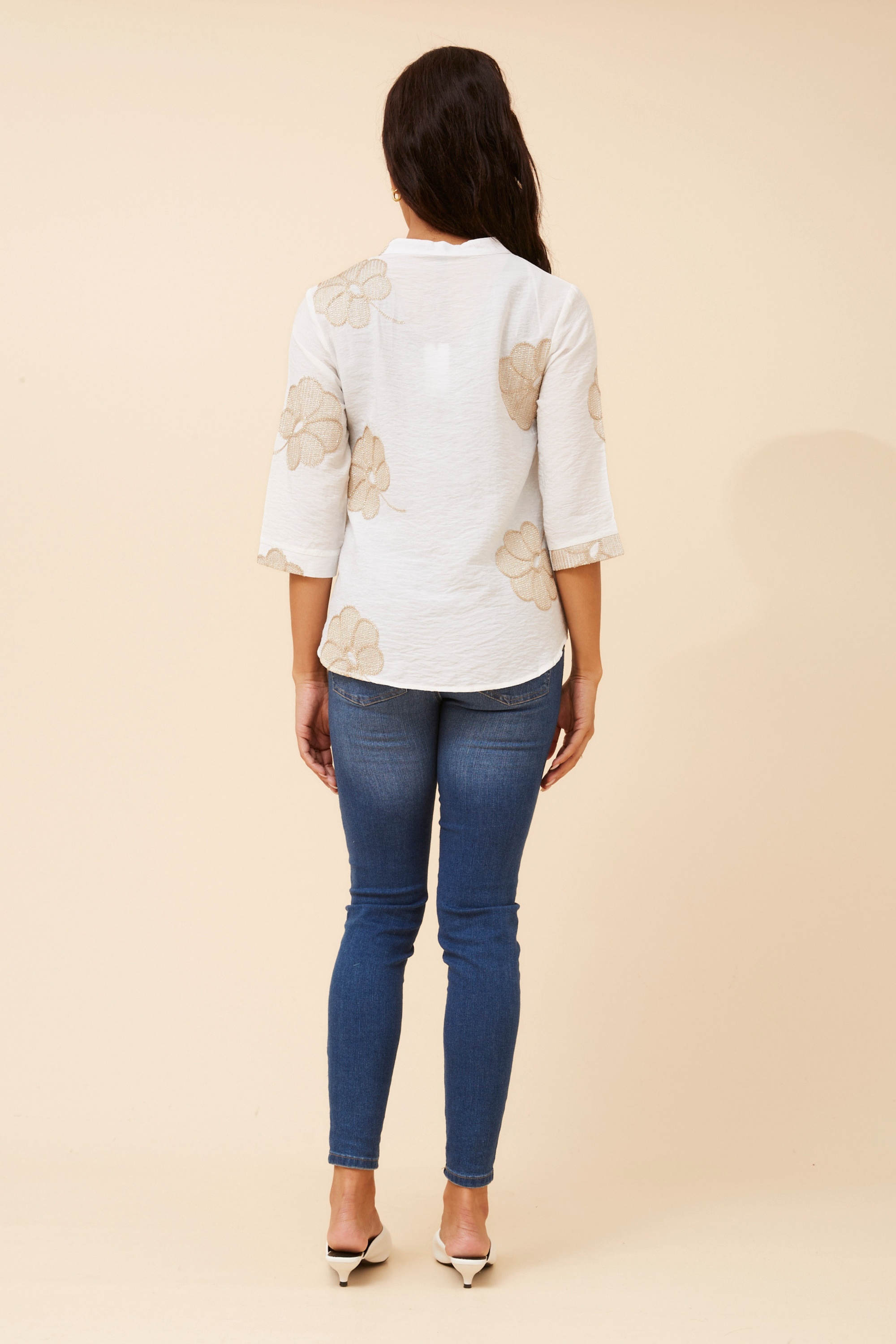 NORNAH EMBROIDERED TOP