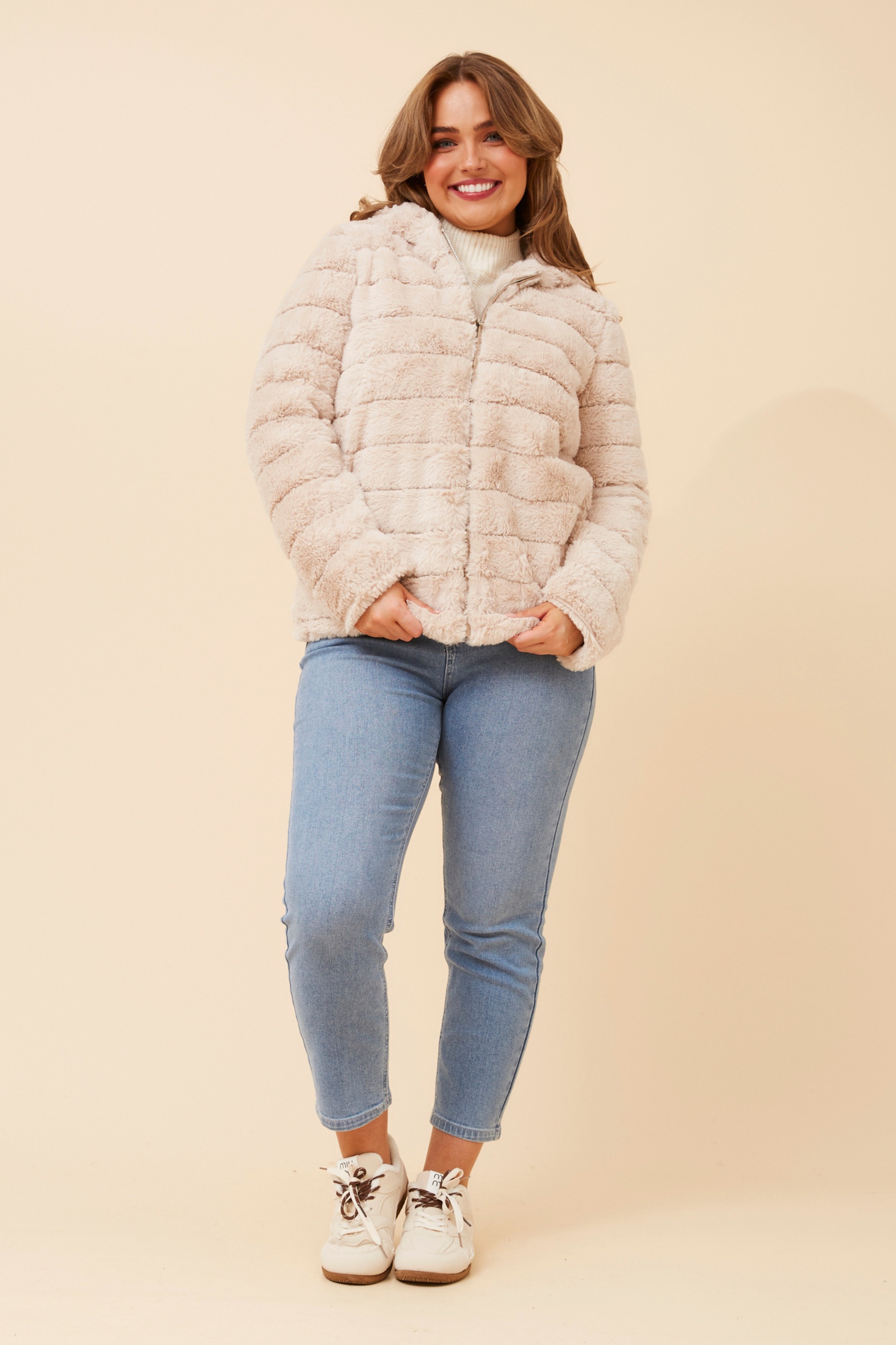 NOVAH FAUX FUR JACKET