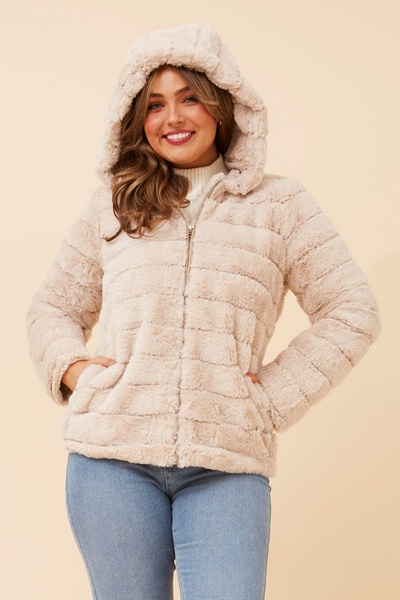 NOVAH FAUX FUR JACKET