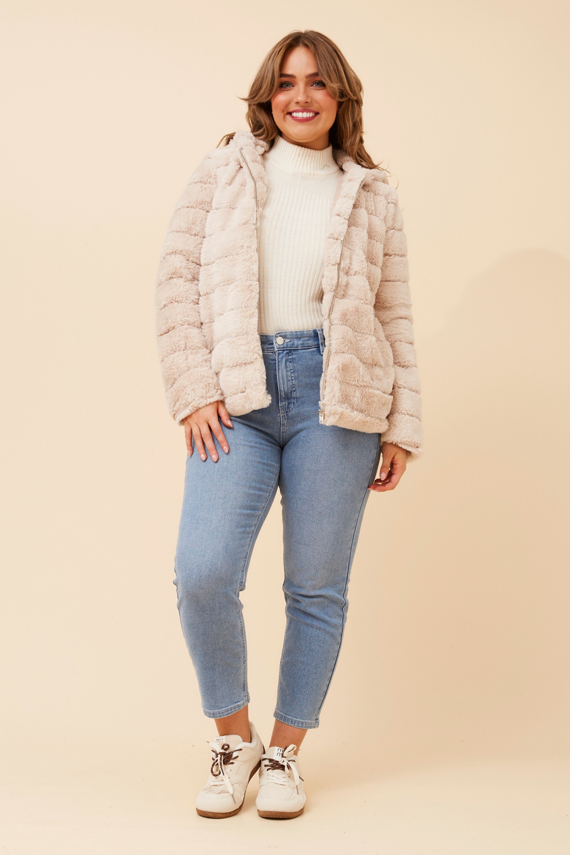 NOVAH FAUX FUR JACKET