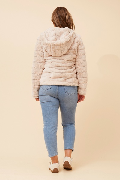 NOVAH FAUX FUR JACKET