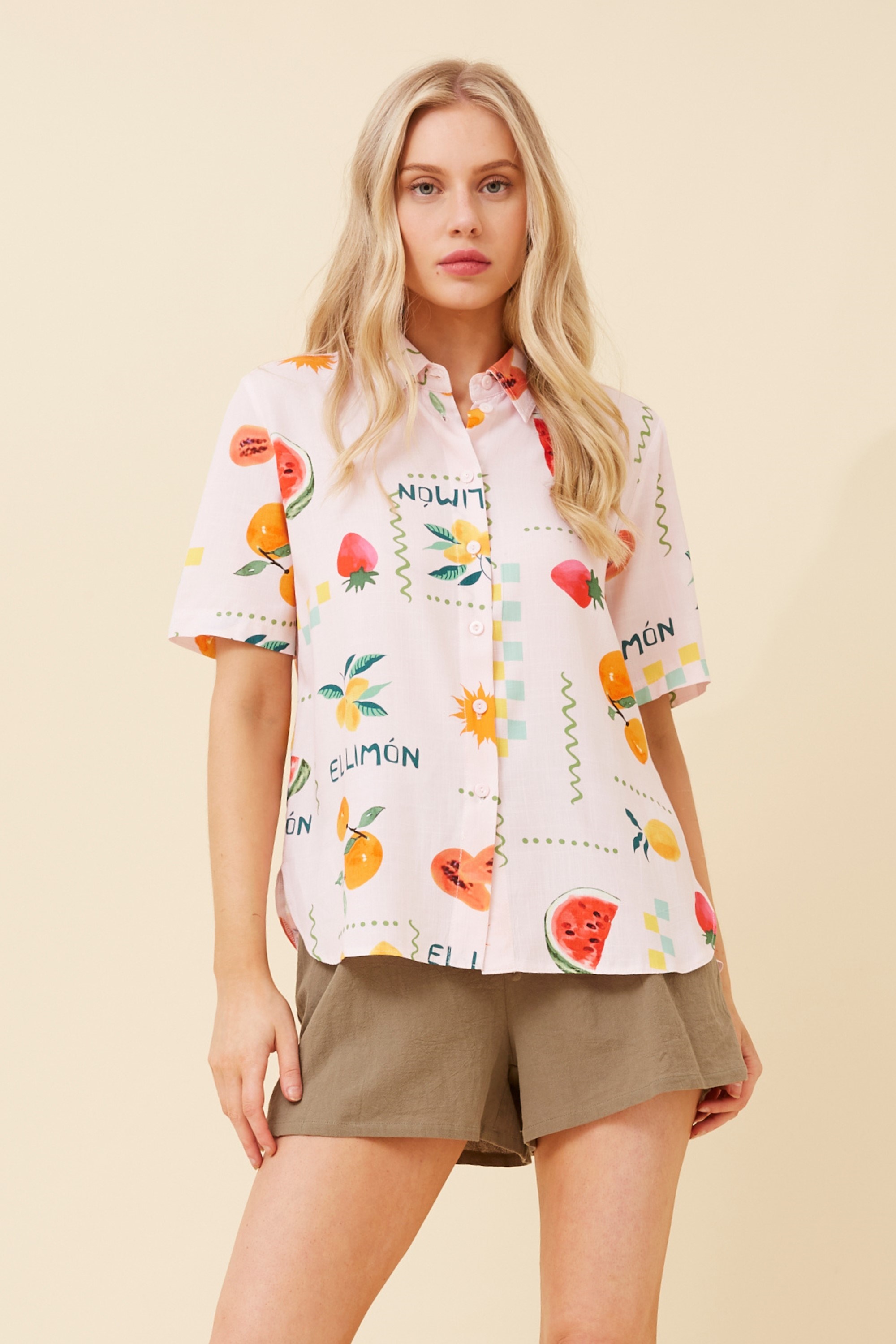 NURA WANDERLUST PRINT SHIRT