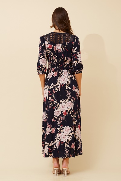 OCTAVIA FLORAL MAXI DRESS