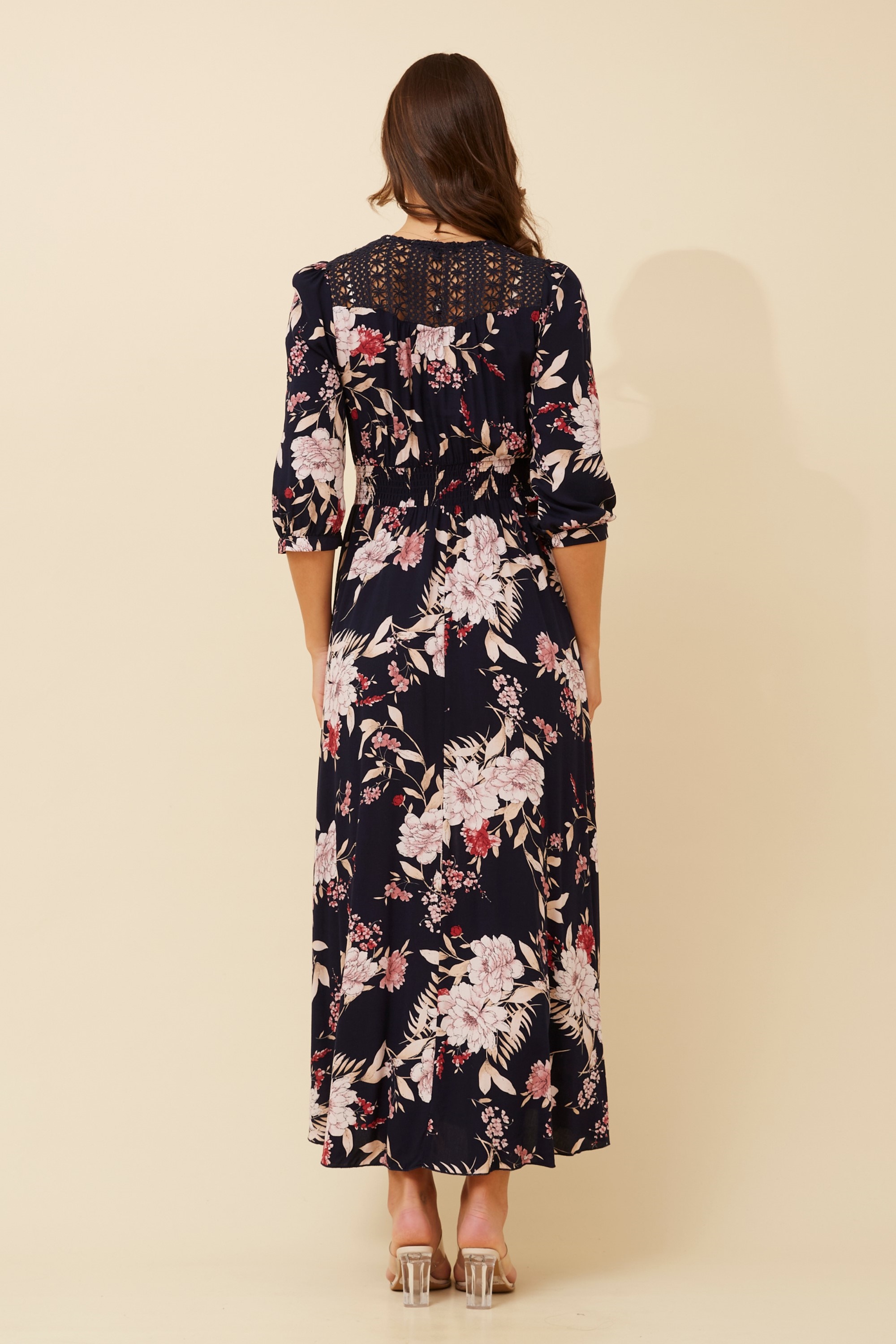 OCTAVIA FLORAL MAXI DRESS