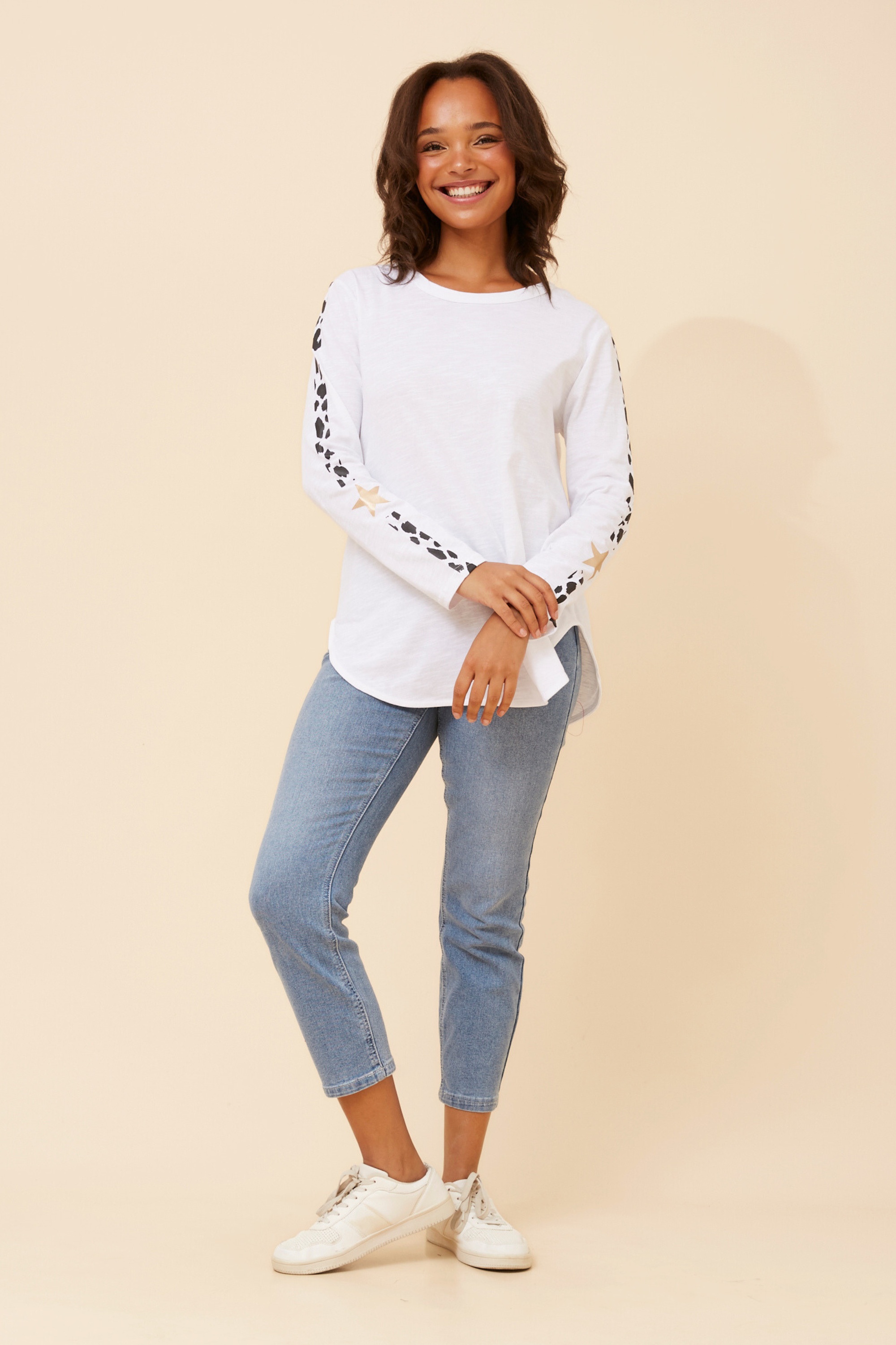 ODIE ANIMAL PRINT TOP