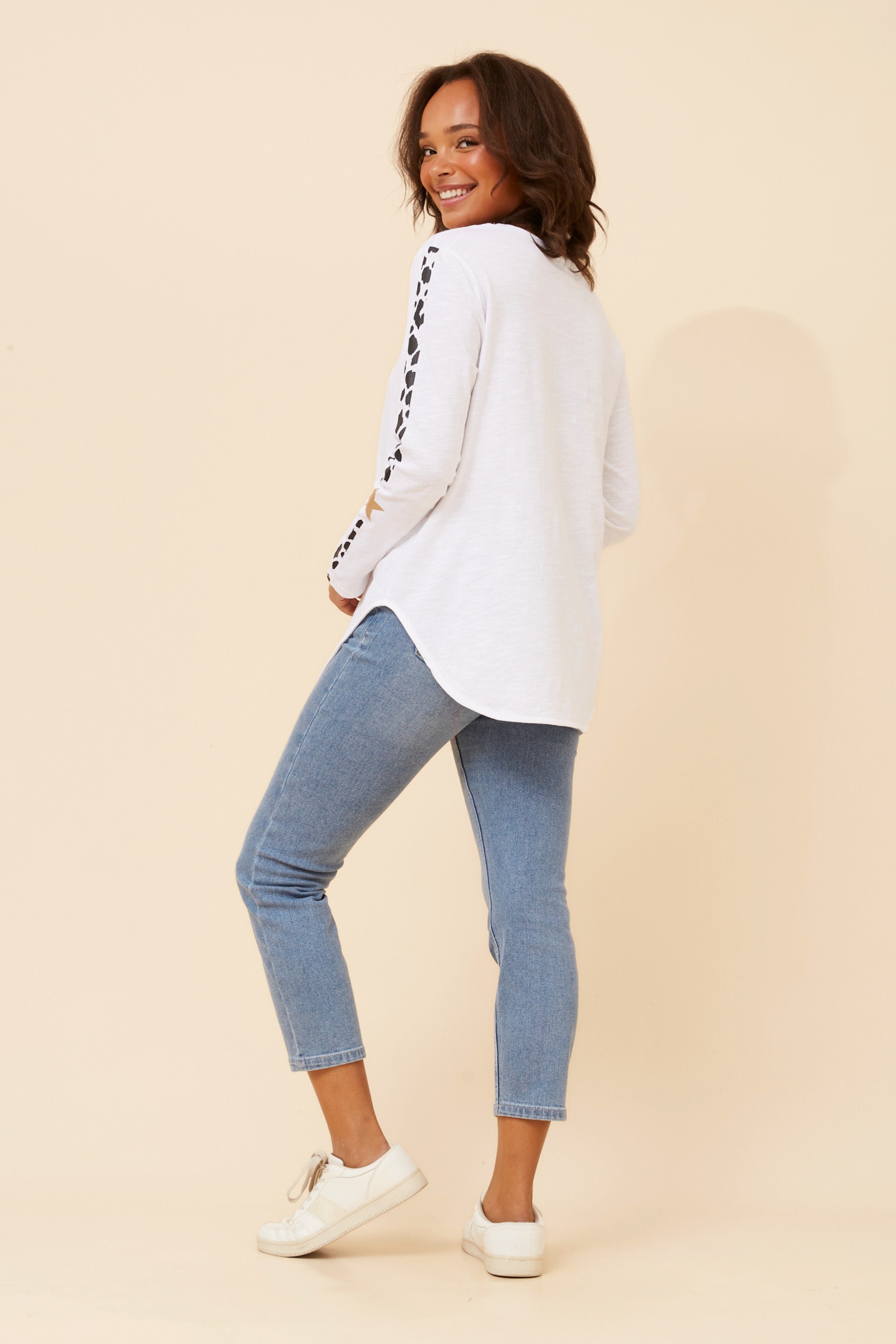 ODIE ANIMAL PRINT TOP