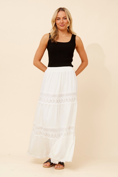 ODITI LACE MAXI SKIRT