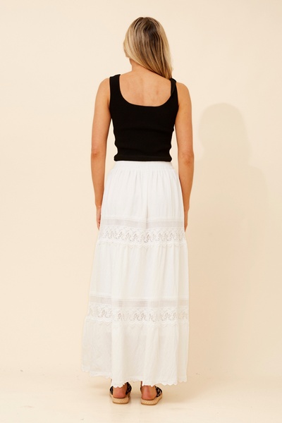 ODITI LACE MAXI SKIRT