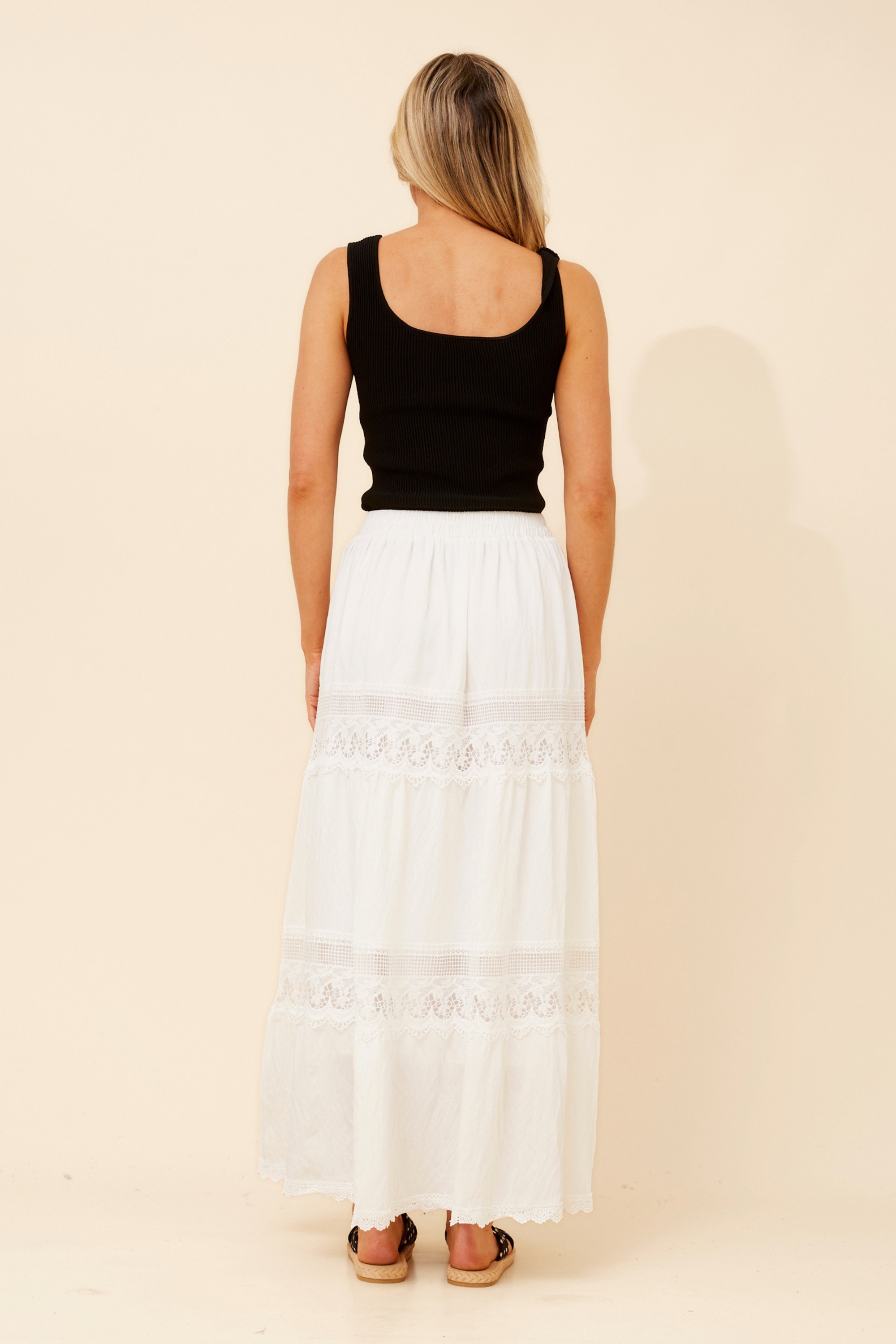 ODITI LACE MAXI SKIRT