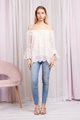 OFF SHOULDER LACE TOP