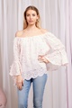 OFF SHOULDER LACE TOP